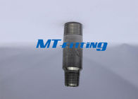 Swage Nipple Forged High Pressure Pipe Fittings , S31803 / S32750 Duplex Steel Pipe Fitting