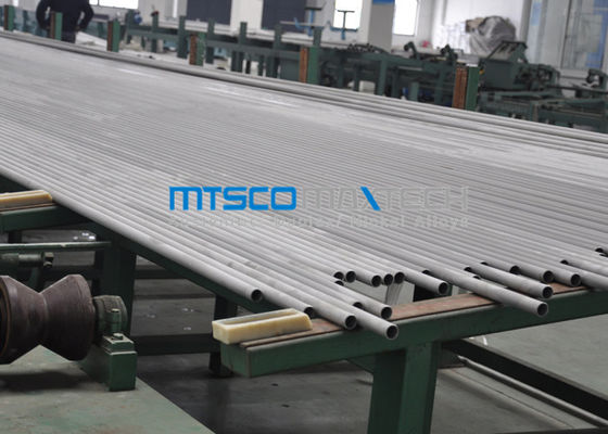 Petroleum Cold Rolled Duplex Stainless Steel Tube 6096MM Length PED Certification
