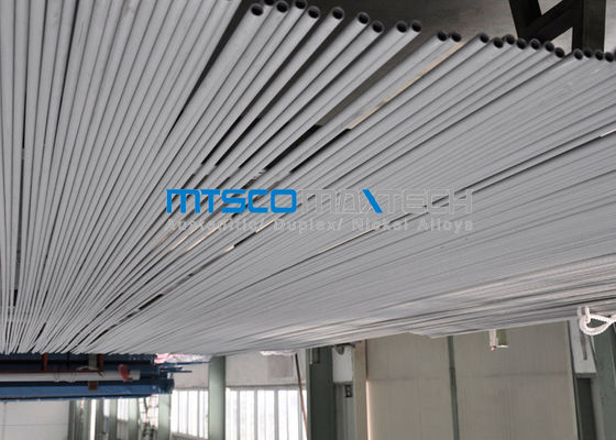 Petroleum Cold Rolled Duplex Stainless Steel Tube 6096MM Length PED Certification
