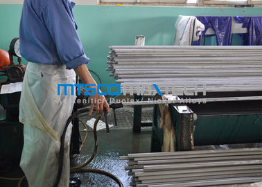 TP304 , TP316 Heat Exchanger Tube 6096mm Straight Length Austenitic Steel Boiler Tube