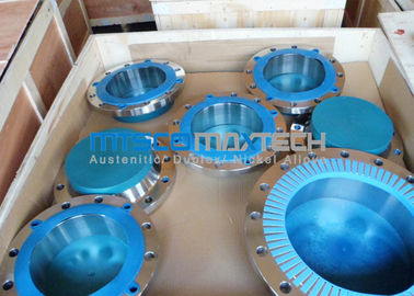 F304 Stainless Steel Flange For Connection , WNRF SCH80 A / SA182 150 Class