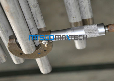 4.76Mm TP316L / 1.4404 Straight round steel tubing / welding stainless steel tubing