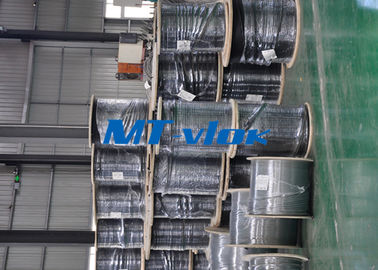 S30400 / S30403 ASME SA269 Welded Stainless Steel Coiled Tubing / Tube For Cable Industry