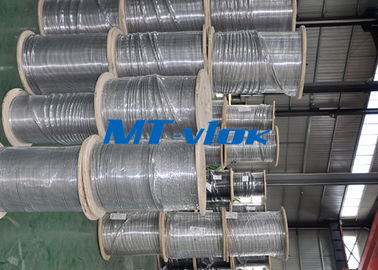 ASTM A213 5mm TP316L Stainless Steel Tubing Coil / Coiled Stainless Tubing