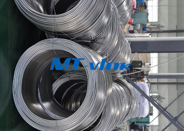 ASTM A269 / ASME SA269 1 / 4 Inch Cold rolled Stainless Steel Coil Pipe With 300 Series Material