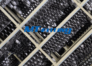 ASME / ANSI B16.9 2205 / 2507 400LB Flanges Pipe Fittings , Duplex Steel Cap Pipe Fitting