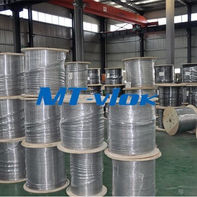 ASTM A213 4*0.3mm Bright Annealed Super Long Coiled Tubing
