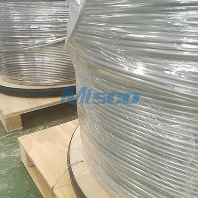 TP304L S30403 Welded Single Core SS Coil Tube Chemical Industry